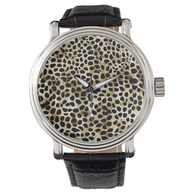Relógio Animal Print - eWatch Watch (Frente)