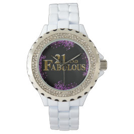 Relógio Aniversário de 21 ruas