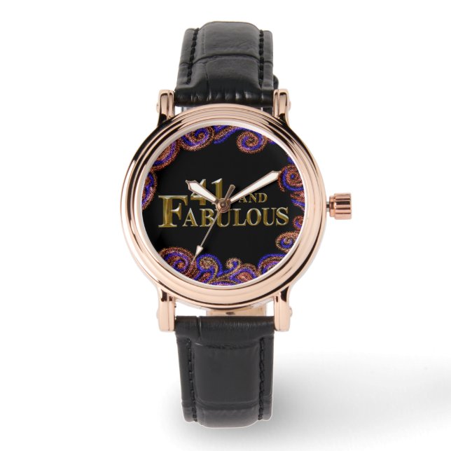 Relógio Aniversário de 41 anos (Frente)