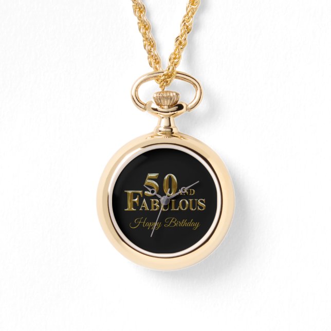 Relógio Aniversário de 50 anos (Frente)