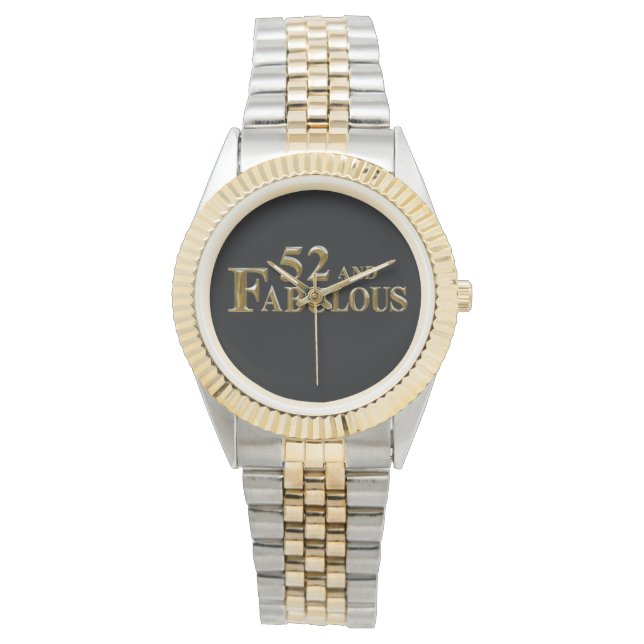 Relógio Aniversário de 52 anos (Frente)