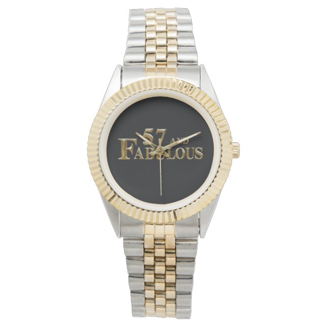 Relógio Aniversário de 57 anos (Frente)