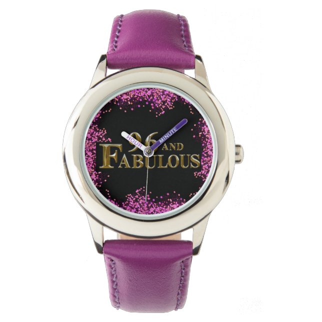 Relógio Aniversário de 96 anos (Frente)