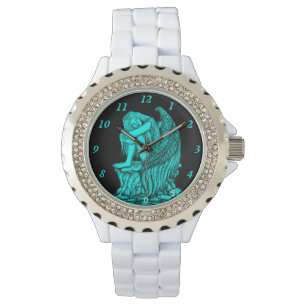 Relógio Anjo dormindo na pedra