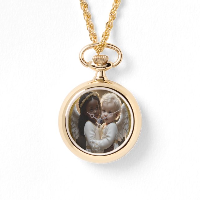 Relógio Anjos de Bebê (Frente)