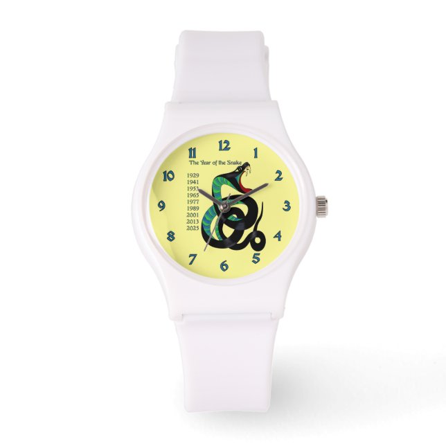 Relógio Ano do Cobra (Frente)