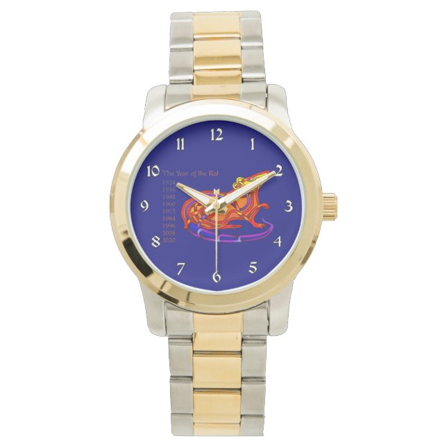 Relógio Ano do Rato (Frente)