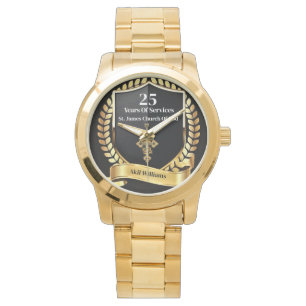 Relógio Anos de Igreja de Serviços