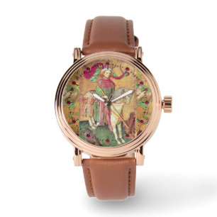 Relógio Anticos Tarots/Cartões de Tribunal Alemão/Rei dos