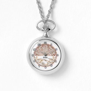 Relógio Apelido da árvore da família