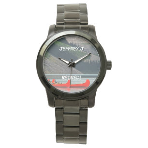 Relógio Aposentado! Pulso Assista Kayaks Mtns, Unisex Supe