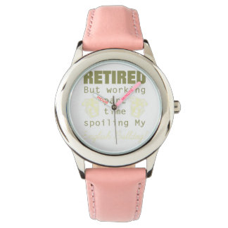 Relógio Aposentado Trabalhando Inglês Morto Proprietário d