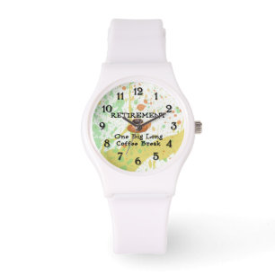 Relógio Aposentadoria: Uma Grande Pausa De Café Longa