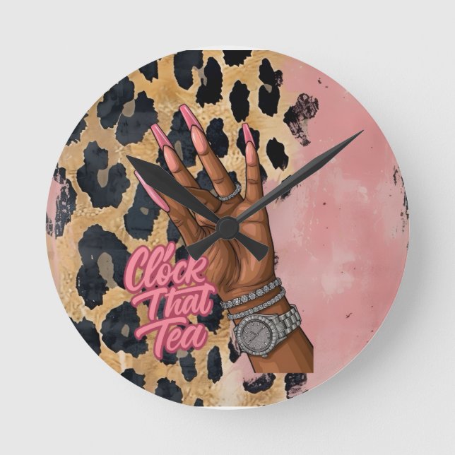 Relógio Aquele Relógio De Parede De Chá (Frente)