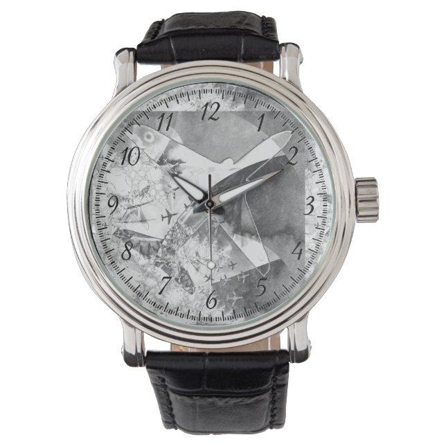 Relógio Ar e Aço. (Frente)