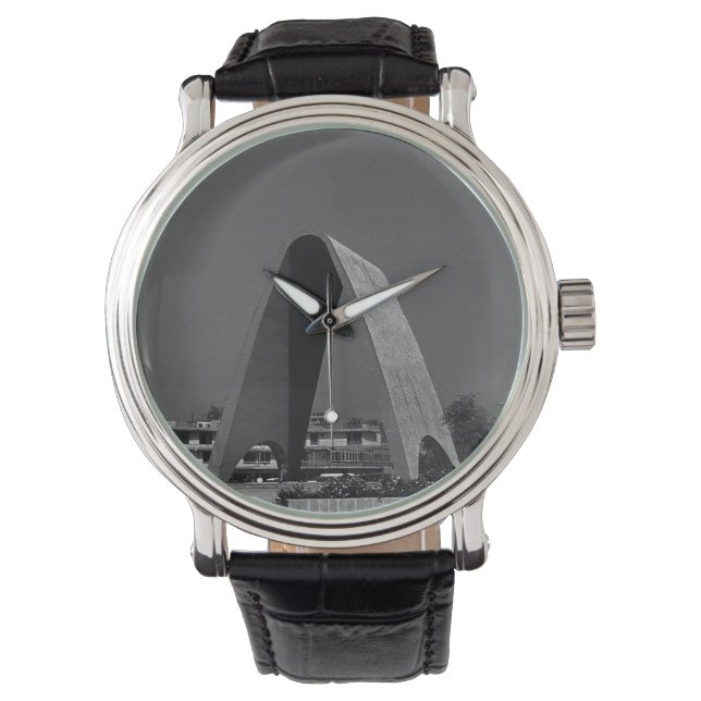 Relógio Arco do Soldado Desconhecido Bagdá Iraque Antigo (Frente)