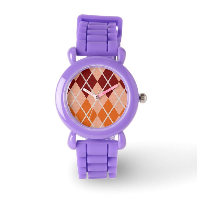 Relógio Argyle Cloth Realista (Frente)