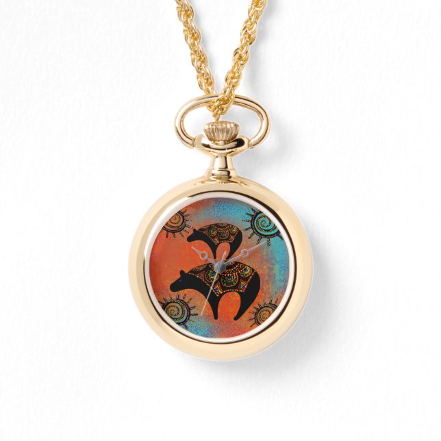 Relógio Arizona Desert Art (Frente)