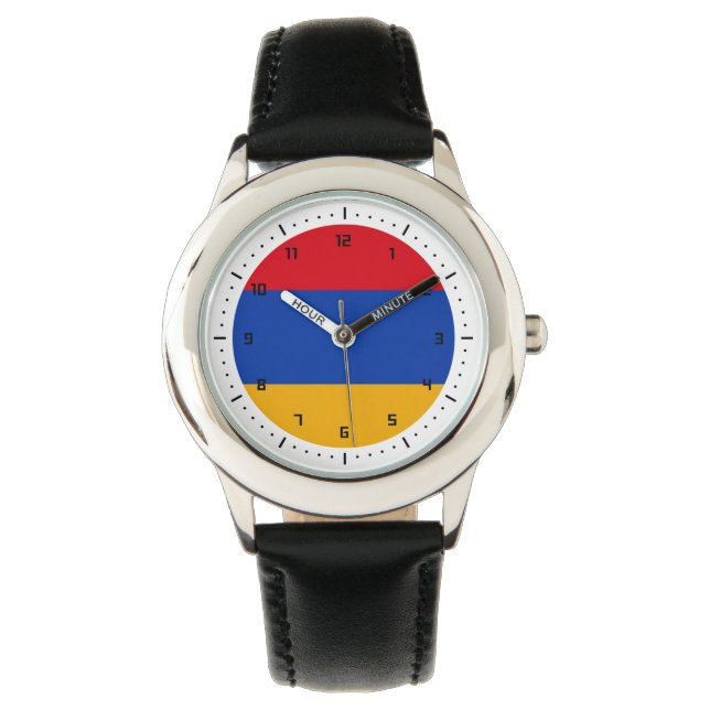 Relógio Armenian flag Watch (Frente)