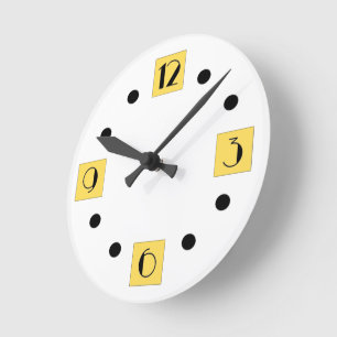 Relógio Arredondado de Art Deco