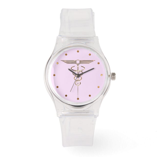 Relógio Art Deco Caduceus (Frente)