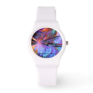 Relógio Art Deco Face Black Strap Watch