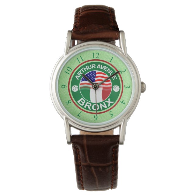 Relógio Arthur Ave Bronx - American Watch Italiano (Frente)