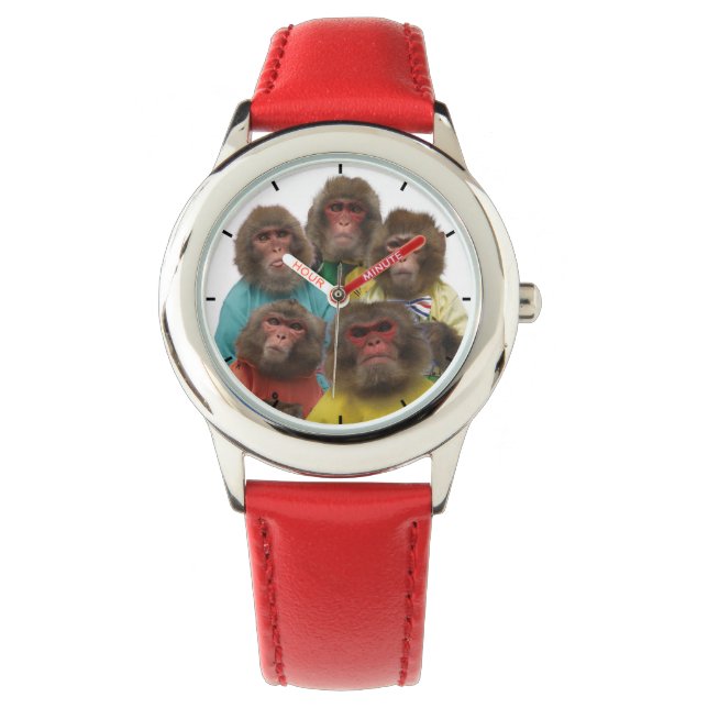 Relógio Asomonkey children's watches. Asomonkey子供用 (Frente)
