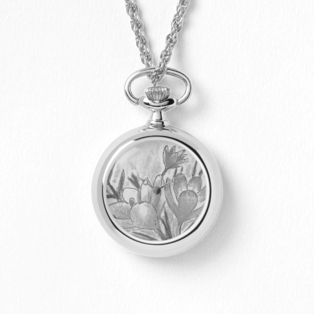 Relógio Assista À DESIGN DO ESTILO DE ARTE DAS MULHERES (Frente)