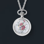 Relógio Assista O ESTILO DE FLOR DAS MULHERES NECKLACE<br><div class="desc">As mulheres observam o colar FLOWER DESIGN</div>
