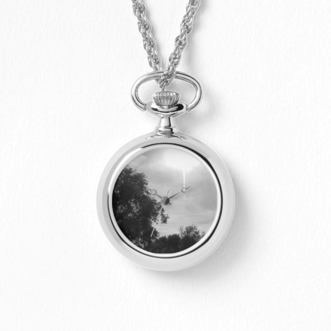 Relógio Assista O ESTILO ECO LEGAL DA MULHER NECKLACE (Frente)