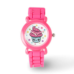 Relógio Assistam Cupcakes felizes