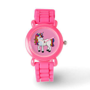 RELÓGIO ASSISTENTE DE WRIST DE GAROTAS UNICORN