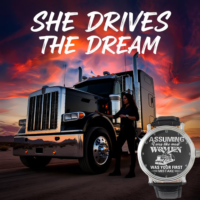 Relógio Assuming I Was Like Most Women (Criador carregado)