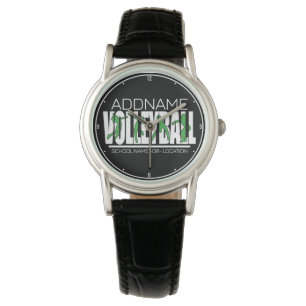 Relógio Atleta Superior da Escola de NOME do Jogador da Eq