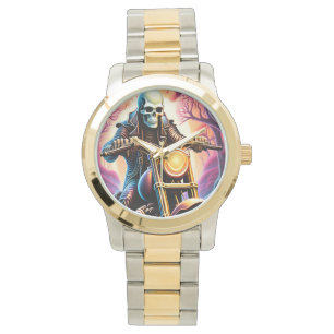 Relógio Atravessando as ramificações intertecedoras