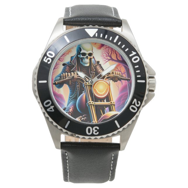 Relógio Atravessando as ramificações intertecedoras (Frente)