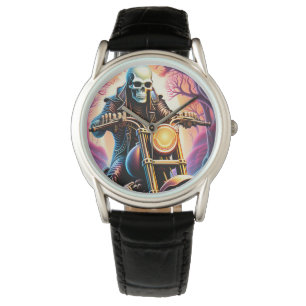 Relógio Atravessando as ramificações intertecedoras