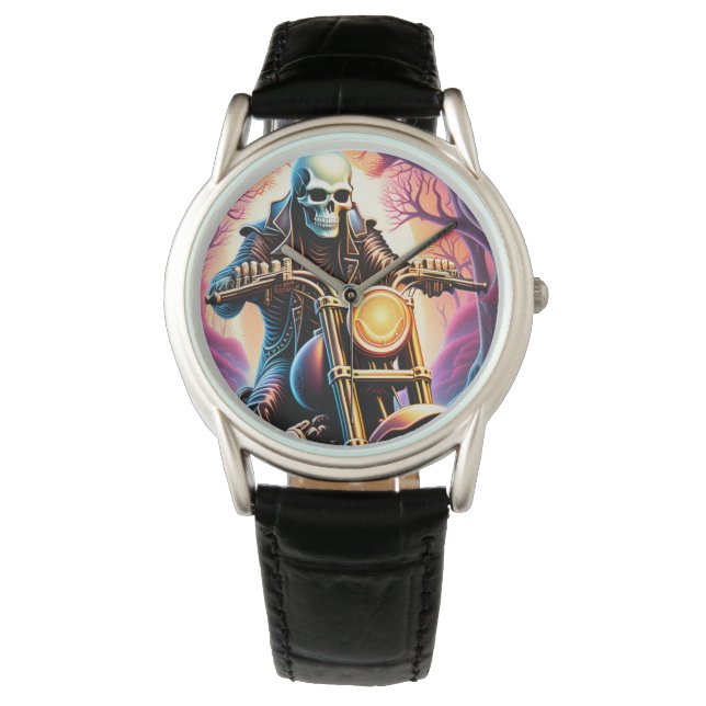 Relógio Atravessando as ramificações intertecedoras (Frente)