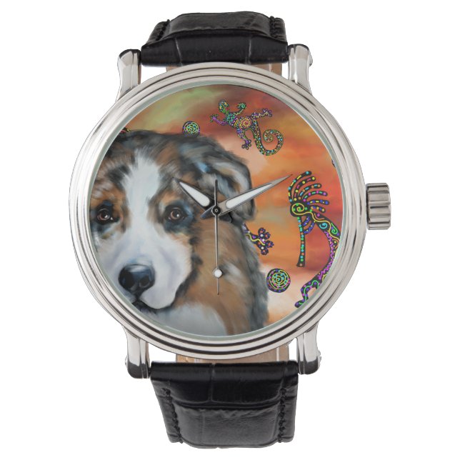 Relógio AUSTRALIAN SHEPHERD Watch (Frente)