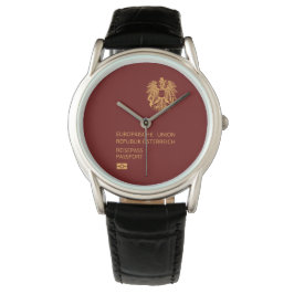 Relógio Austria passport wristwatch