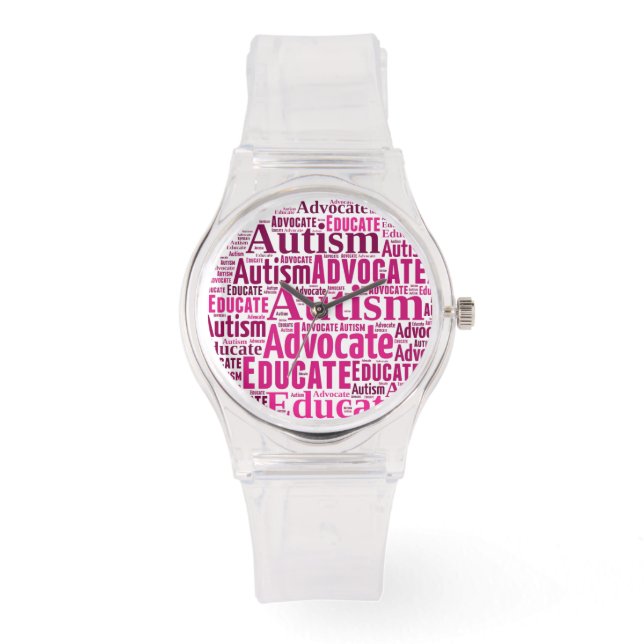 Relógio Autism Watch by GoTeamKate (Frente)