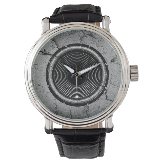 Relógio Auto-falante rachado (Frente)