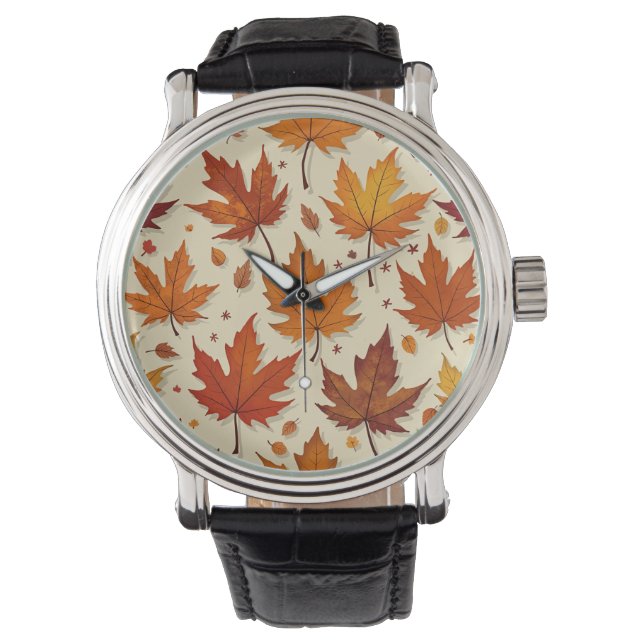 Relógio Autumn Folha Watch (Frente)