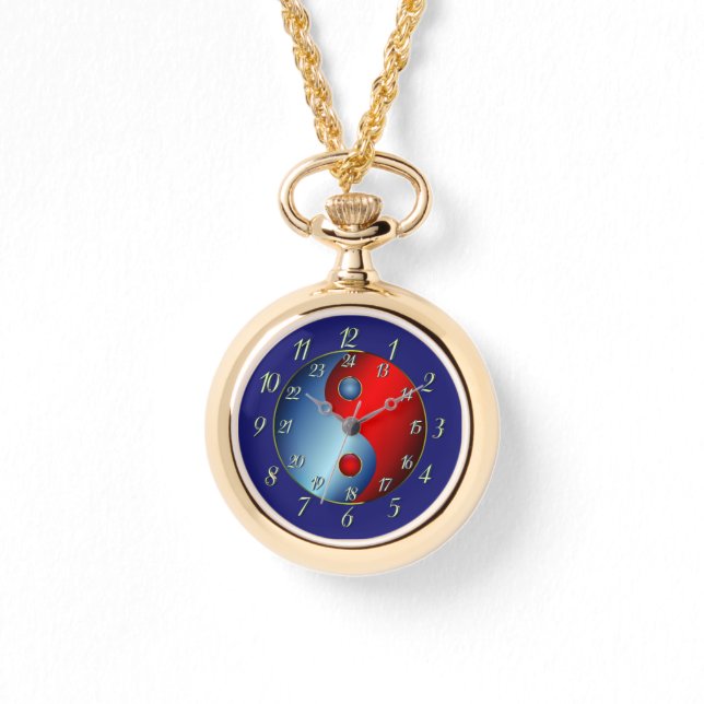 Relógio Azul de meia-noite (Frente)