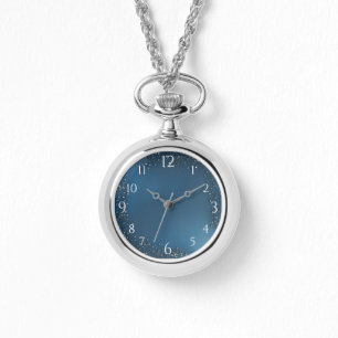 Relógio Azul marinho e bolhas