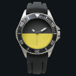 Relógio Baden Württemberg Flag (Estado alemão)<br><div class="desc">Esta design é constituída pela bandeira de Baden Württemberg, que é um Estado do sudoeste da Alemanha, a leste do Reno, que constitui a fronteira com a França. Bade-Vurtemberga é uma república parlamentar e um Estado federado parcialmente soberano, que foi constituído em 1952 por uma fusão dos Estados de Württemberg-Baden,...</div>