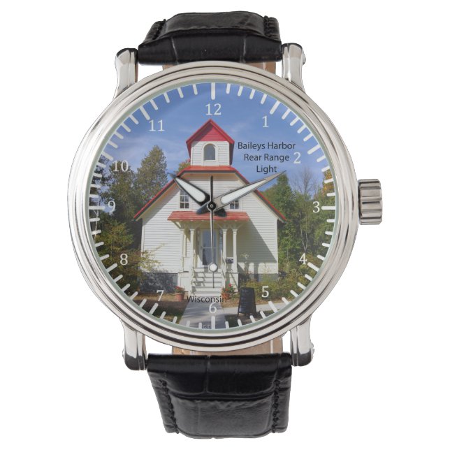 Relógio Baileys Harbor Rear Range Light watch (Frente)