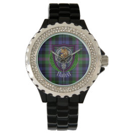 Relógio Baird Scottish Clan Tartan & Crest