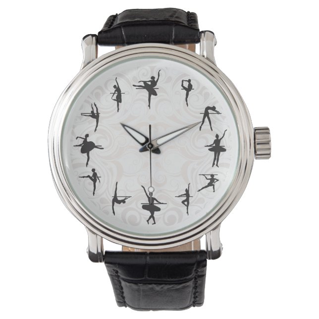 Relógio Balé School Ballerina Dance Teacher Watch (Frente)